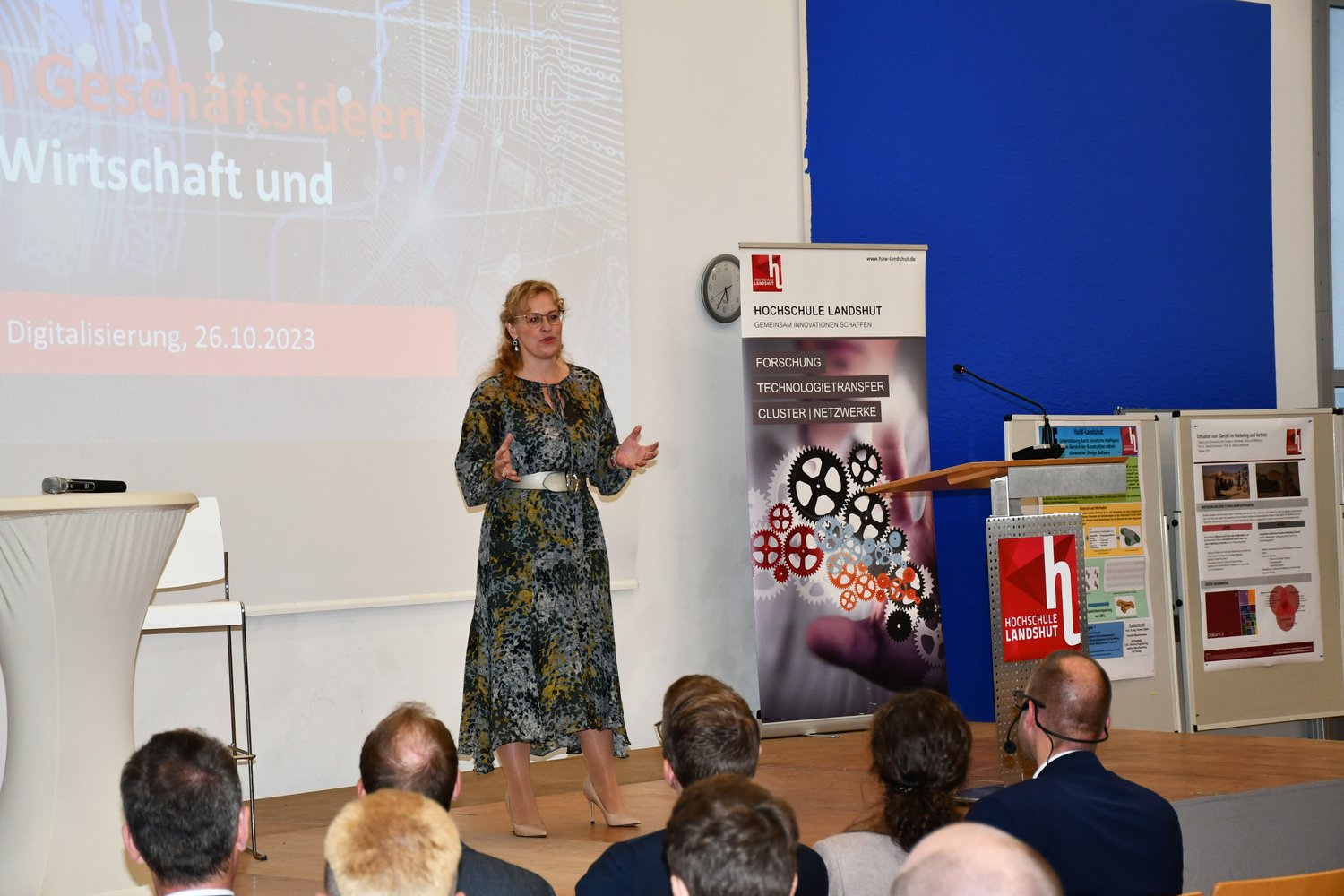 Prof. Schuler plädierte dafür, das Potenzial der KI positiv zu nutzen. 