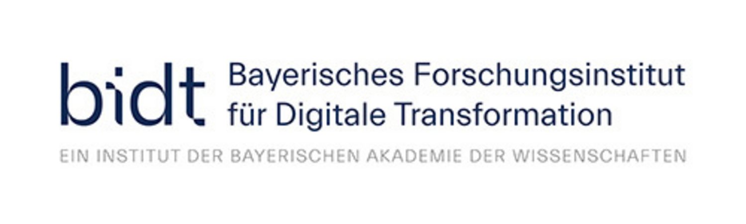 Logo bidt Bayerisches Forschungsinstitut für Digitale Transformation Logo bidt Bayerisches Forschungsinstitut für Digitale Transformation