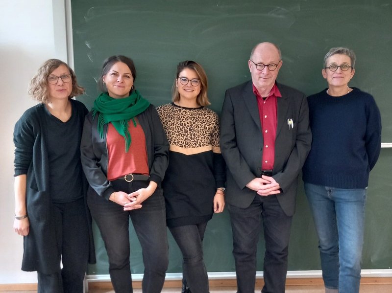 Gruppe von Personen auf dem DGSA-Promotionskolloquium in Berlin 