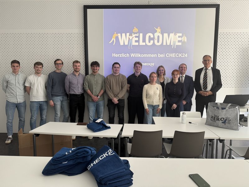 Christoph Maier, M.A., Syndikus-Steuerberater bei Check24 zu Gast im Kompetenzmodul Steuern