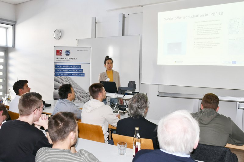Mit der Optimierung der Wärmebehandlung befasste sich Dr. Valerie Sue Goettgens (Universität Innsbruck). 