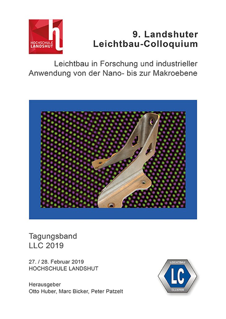 Cover Tagungsband 9. Landshuter Leichtbau-Colloquium