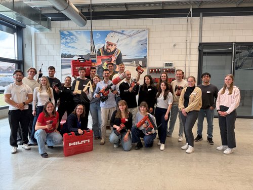 Exkursion zu Hilti in Kaufering