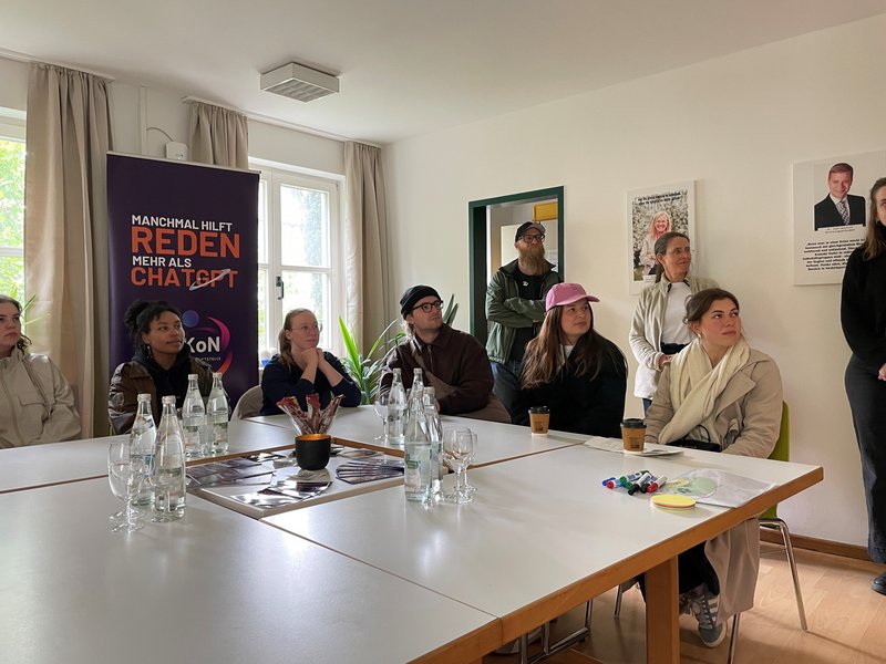 Studierende besuchen die Diakonie Landshut