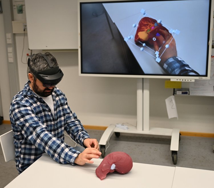 AR-Brille im Einsatz