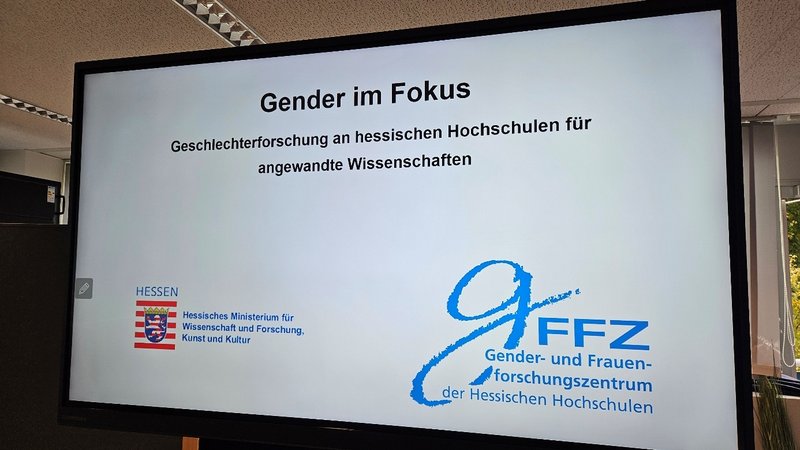 Präentationsfolie Gender im Fokus