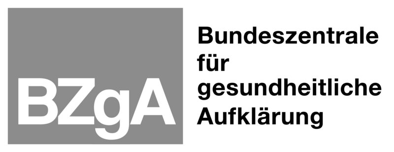 Logo von BZgA wird angezeigt