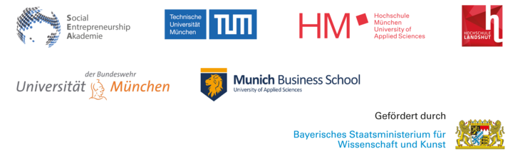 Bild: Logos der Einrichtungen der Zusammenarbeit und Förderung des Projektes Impact For Future